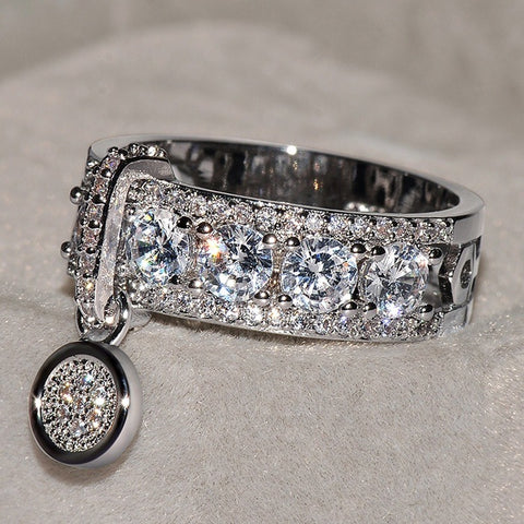 Creative zircon ring female m1915010487