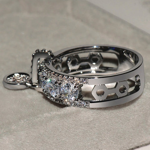 Creative zircon ring female m1915010487