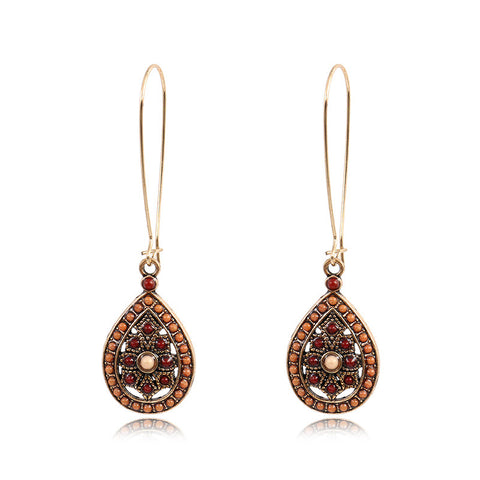 Exotic long tassel earrings m1915010449
