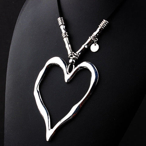 Bohemian velvet rope big love sweater chain m1915010486