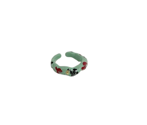 Emaille-Ring für Damen, ins modische niedliche Öffnung, Zeigefingerring, modische Persönlichkeit m1915010343