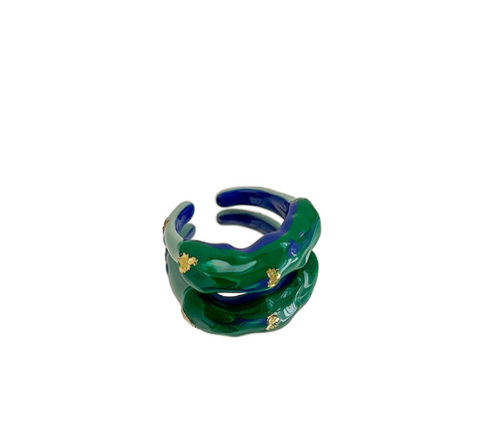 Emaille-Ring für Damen, ins modische niedliche Öffnung, Zeigefingerring, modische Persönlichkeit m1915010343