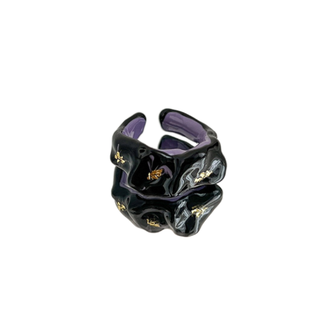 Emaille-Ring für Damen, ins modische niedliche Öffnung, Zeigefingerring, modische Persönlichkeit m1915010343