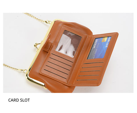 Multi-card multifunctional mobile phone bag shoulder slung chain bag m1915010661