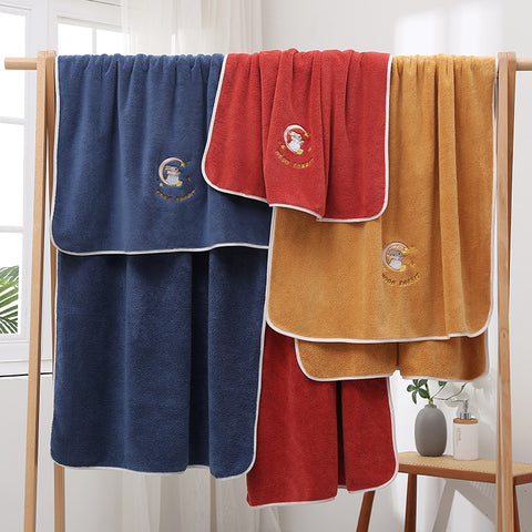 Women's coral velvet high-end bath towel m1915010549