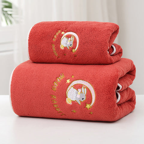 Women's coral velvet high-end bath towel m1915010549