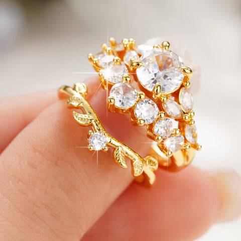 Minimalist Diamond Ring for Women's Fashion and Personalized Ring m1915010519