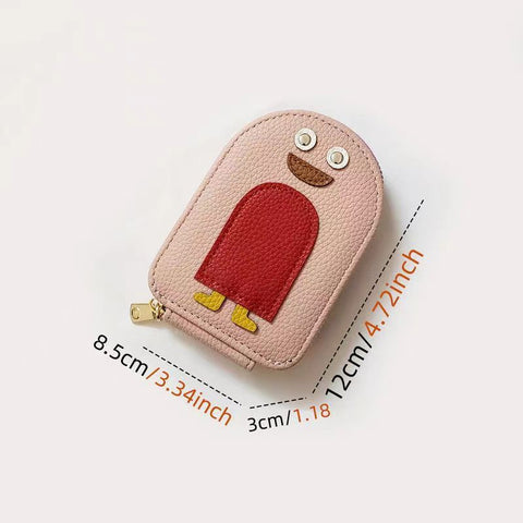 Cartoon Penguin Small and Cute Card Storage Bag m1915010638