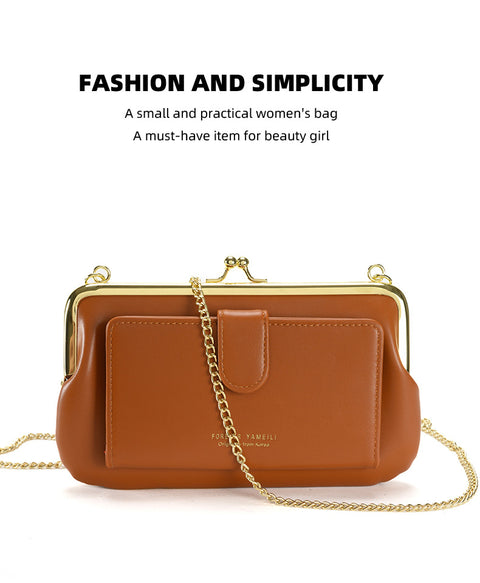Multi-card multifunctional mobile phone bag shoulder slung chain bag m1915010661