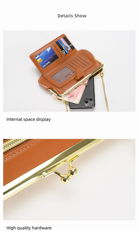 Multi-card multifunctional mobile phone bag shoulder slung chain bag m1915010661