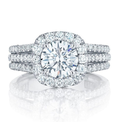 Full diamond zircon ring m1915010521